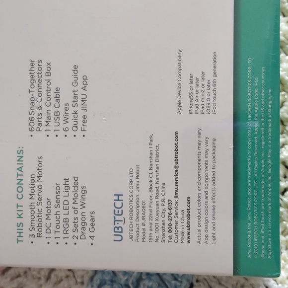 New Sealed UBTECH Jimu Mythical Series Firebot Kit - Picture 3 of 13